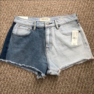 pacsun color block shorts